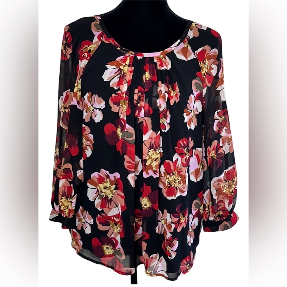 Madewell size Small Tie-Back Bubble Sleeve Top in French Rose